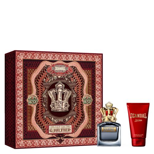 Kit Perfume Jean Paul Gaultier Scandal Masculino Eau de Toilette 50 ml + Gel de Banho 75 ml
