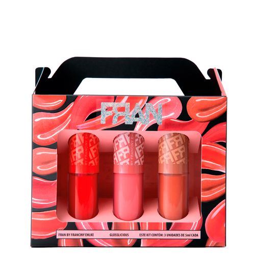 Kit Fran By Franciny Ehlke Glosslicious - 3 Produtos