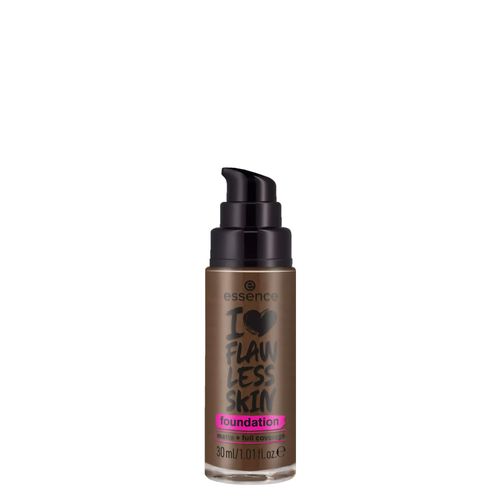 Base Líquida Matte Essence I Love Flawless Skin FPS 20 190 Deep 30 ml