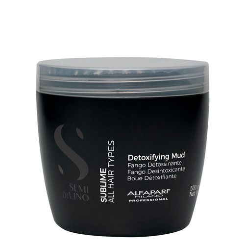 Tratamento de Argila Desintoxicante Alfaparf Milano Professional Semi Di Lino Sublime 500 ml