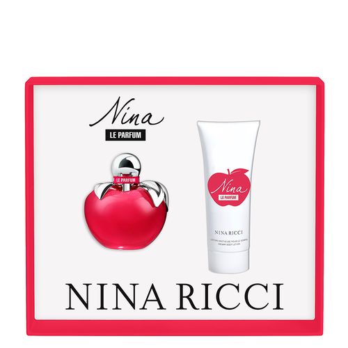 Kit Perfume Nina Ricci Nina Eau de Parfum Feminino 80 ml + Creme Corporal Le Parfum Creamy 75 ml