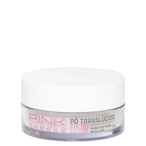 Pó Solto com Protetor Solar Matte Pink Cheeks Sport Powder FPS 30 FPUVA 13 Translúcido 10 g