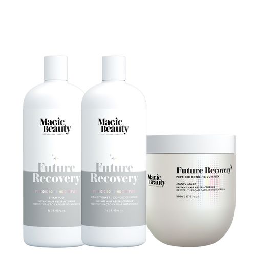Kit Magic Beauty Future Recovery - Shampoo 1000 ml + Condicionador 1000 ml + Máscara 500 g
