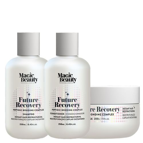 Kit Magic Beauty Future Recovery - Shampoo 250 ml + Condicionador 250 ml + Máscara 200 g