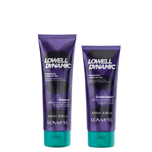 Kit Lowell Dynamic - Shampoo 240 ml + Condicionador 200 ml