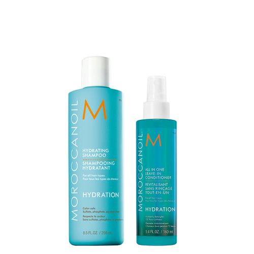 Kit Moroccanoil Hydration - Shampoo 250 ml + Condicionador 160 ml - Kit Moroccanoil Hydration Shampoo 250ml + Condicionador 160ml