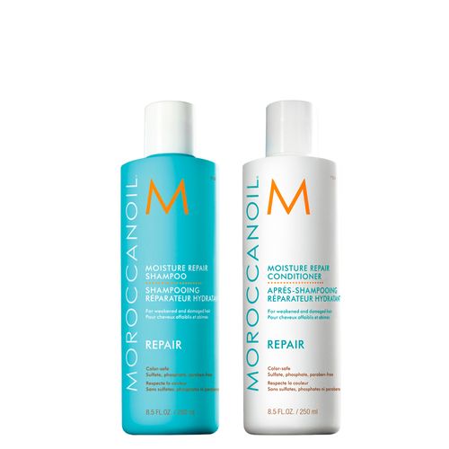 Kit Moroccanoil Moisture Repair - Shampoo 250 ml + Condicionador 250 ml