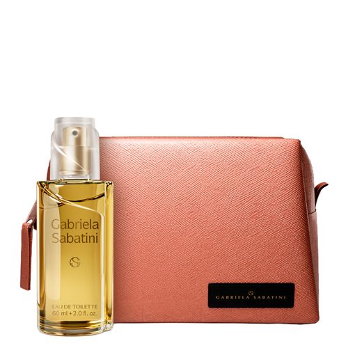 Kit Perfume Gabriela Sabatini Feminino Eau de Toilette 60 ml + Nécessarie - Kit Gabriela Sabatini Eau de Toilette Perfume Feminino 60ml + Nécessarie Presenteável