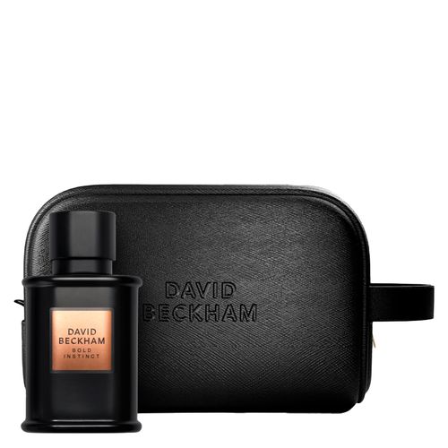 Kit Perfume David Beckham Bold Instinct Masculino Eau de Parfum 75 ml + Nécessarie - Kit David Beckham Bold Instinct Eau de Parfum Perfume Masculino 75ml + Nécessarie Presenteável