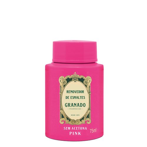 Removedor de Esmalte Granado Pink 75 ml