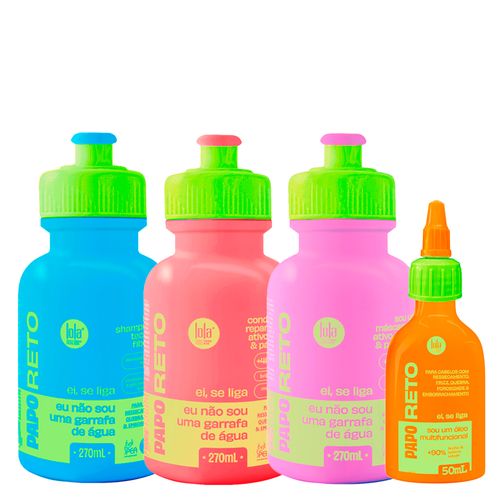 Kit Lola From Rio Papo Reto - 4 Produtos