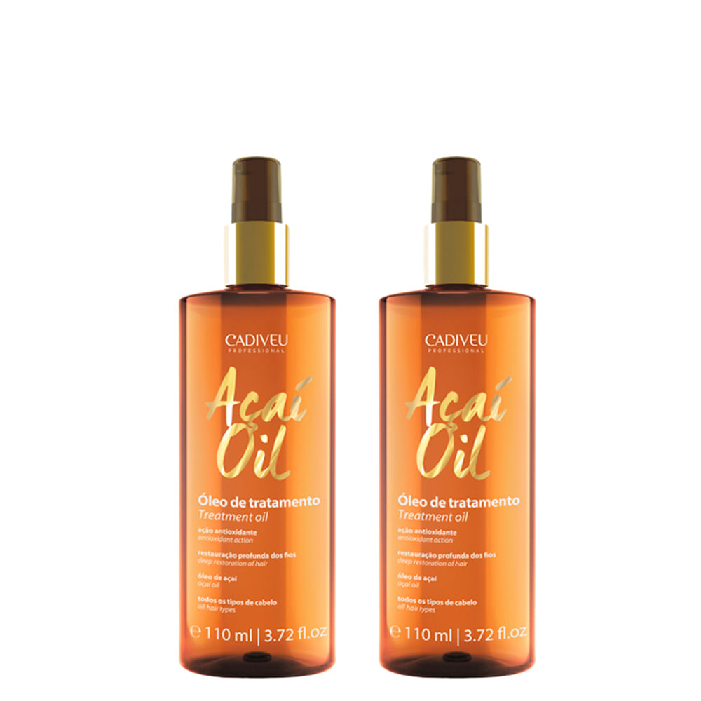 Kit Cadiveu Açaí Oil - Óleo de Tratamento 2X110ml