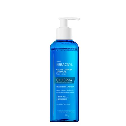 Gel de Limpeza Facial Ducray Keracnyl 300 g