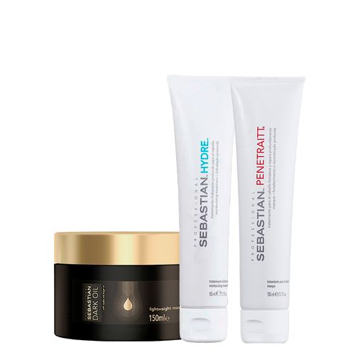 Kit Sebastian Professional Cronograma Capilar - 3 Máscaras