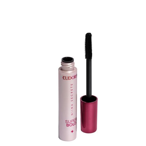 Máscara de Cílios Eudora Niina Secrets Super Bold Preto