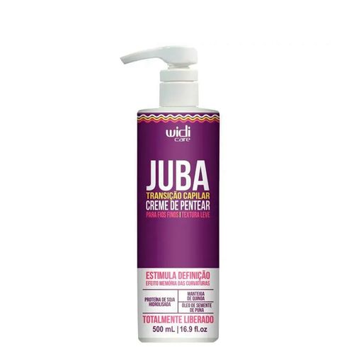 Creme de Pentear Widi Care Textura Leve Transição Capilar Juba 500 ml