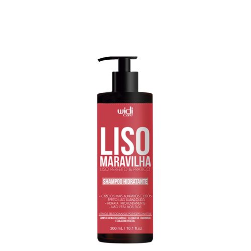 Shampoo Widi Care Hidratante Liso Maravilha 300 ml