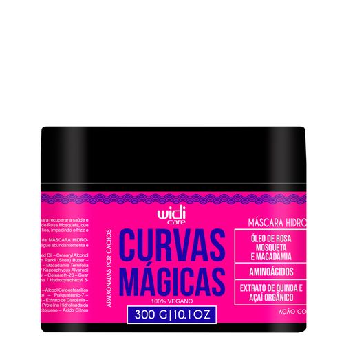 Máscara Widi Care Hidro Reconstrutora Ação Condicionante Curvas Mágicas 300 g