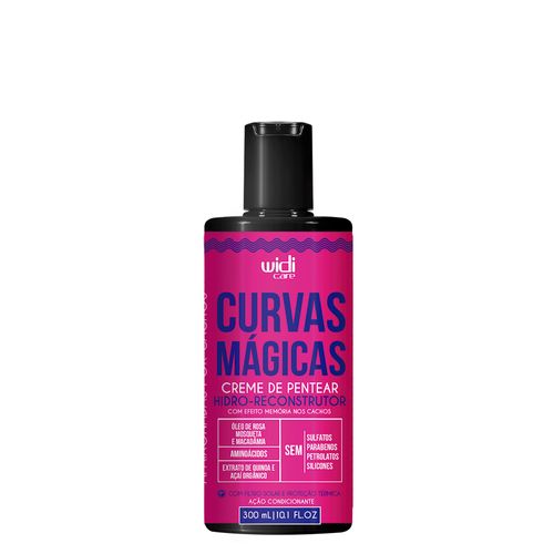 Creme de Pentear HidroReconstrutor Curvas Mágicas Widi Care 300 ml