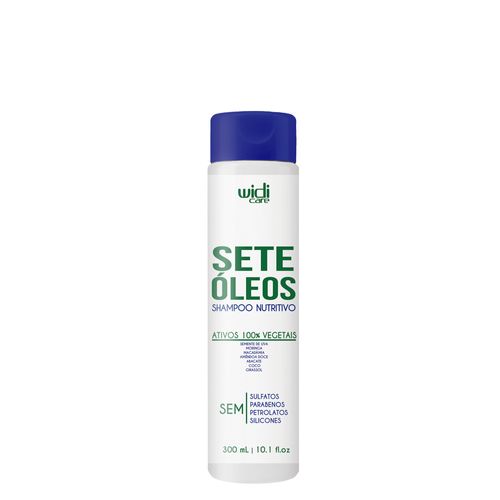 Shampoo Widi Care Sete Óleos Nutritivo 300 ml