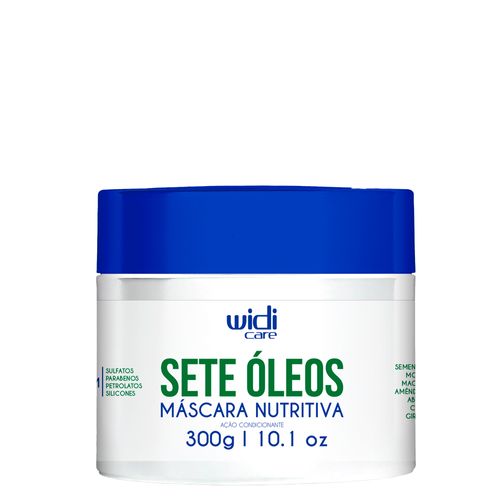 Máscara Widi Care Nutritiva Sete Óleos Ação Condicionante 300 g