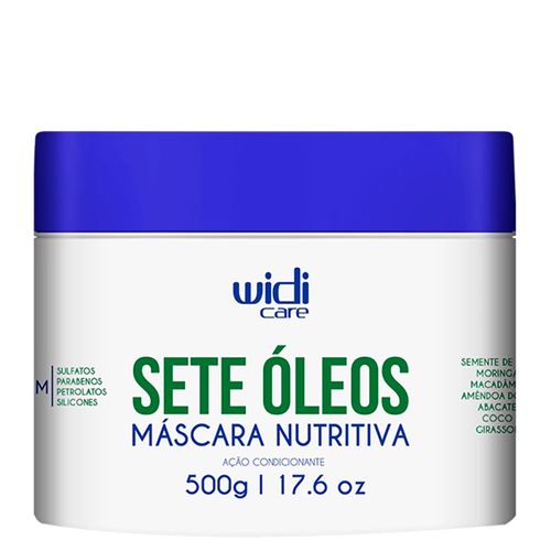 Máscara Widi Care Sete Óleos Nutritiva Ação Condicionante 500 g