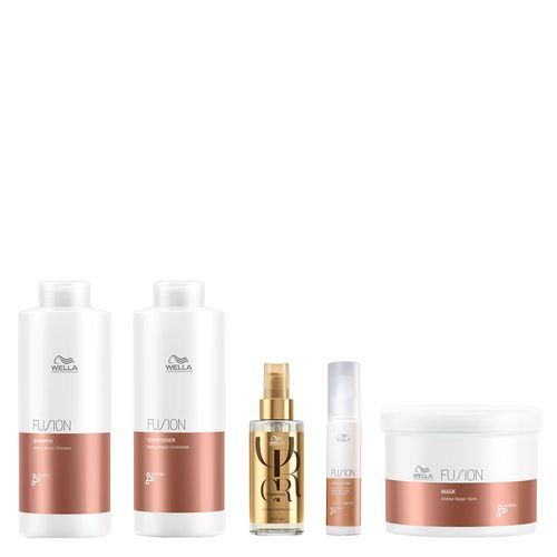 Kit Wella Professionals Fusion Profissional - 5 Produtos