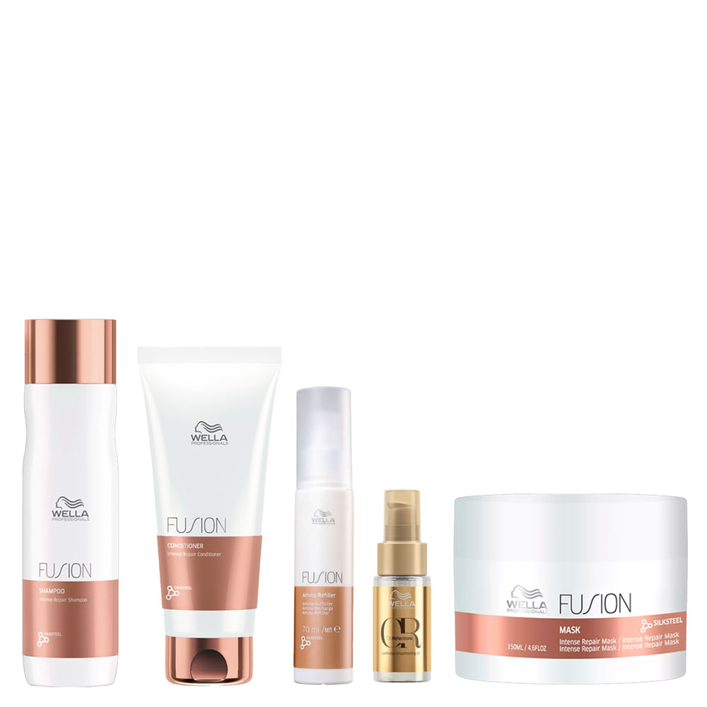 Kit Wella Professionals Fusion Home Care - 5 Produtos