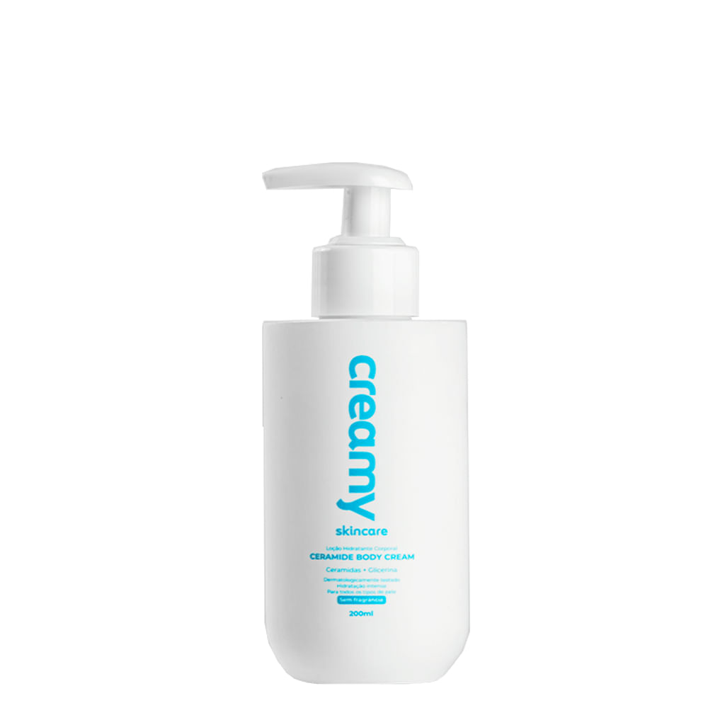 Creme Creamy Corporal Ceramide sem Fragrância 200ml