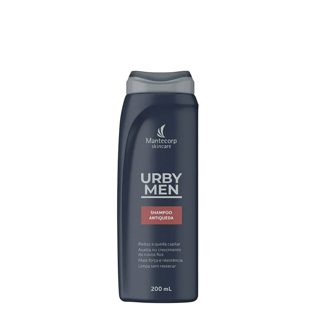 Shampoo Mantecorp Urby Men Antiqueda 200ml
