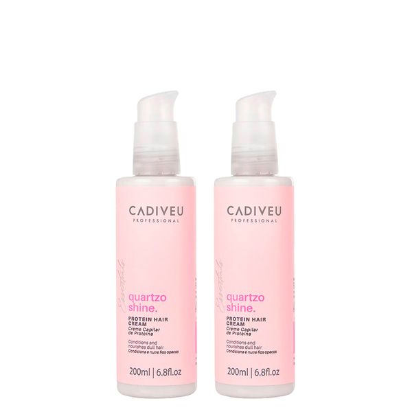 Kit Cadiveu Essentials Quartzo Shine - Proteína de Brilho - 2 Unidades Kit