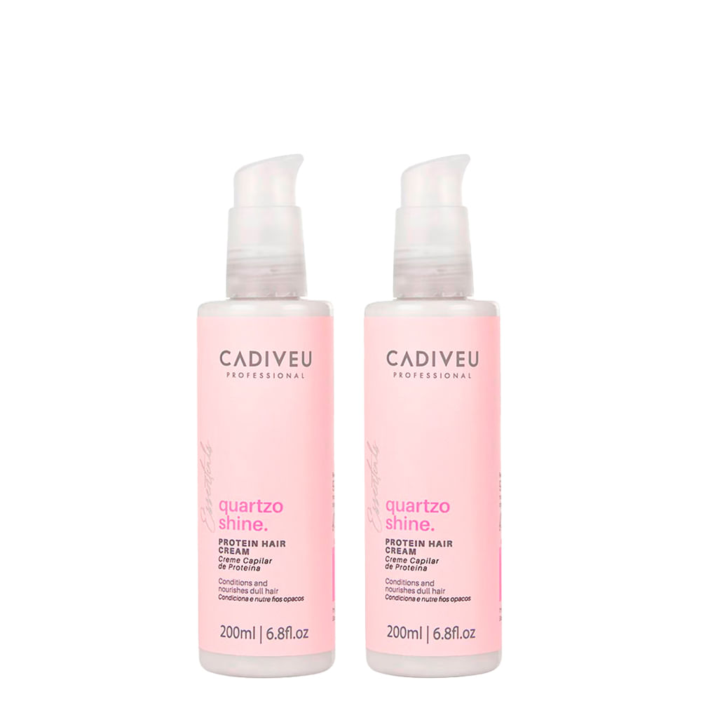 Kit Cadiveu Essentials Quartzo Shine - Proteína de Brilho - 2 Unidades