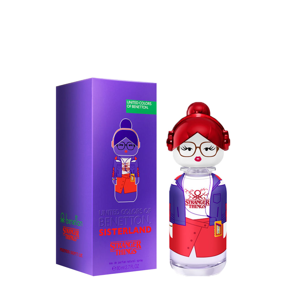 Perfume Benetton Sisterland Stranger Things Feminino Eau de Parfum 80ml