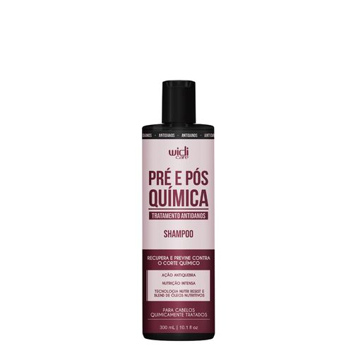 Shampoo Widi Care Pré e Pós Química 30ml