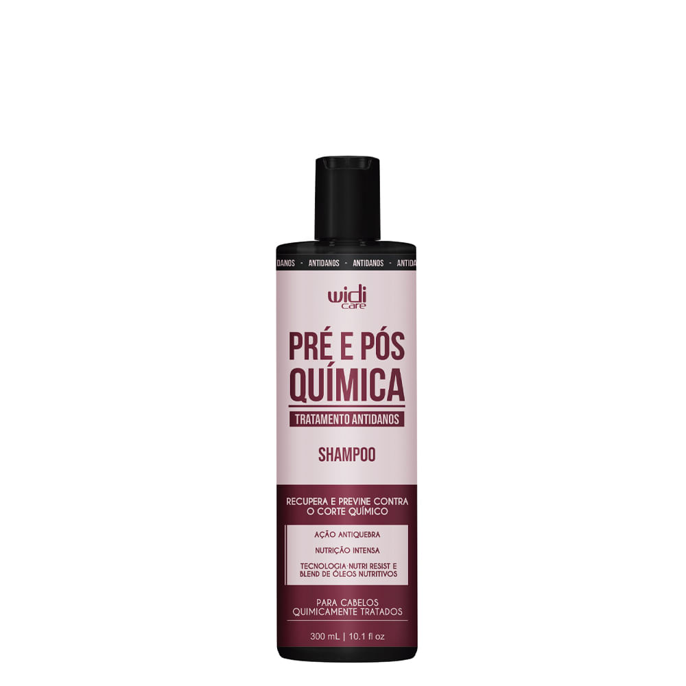 Shampoo Widi Care Pré e Pós Química 30ml