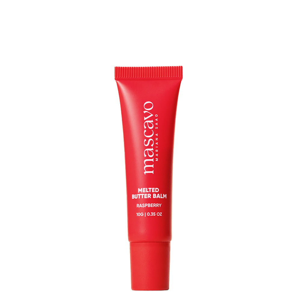 Lip Balm Mascavo Melted Butter 10g Raspberry