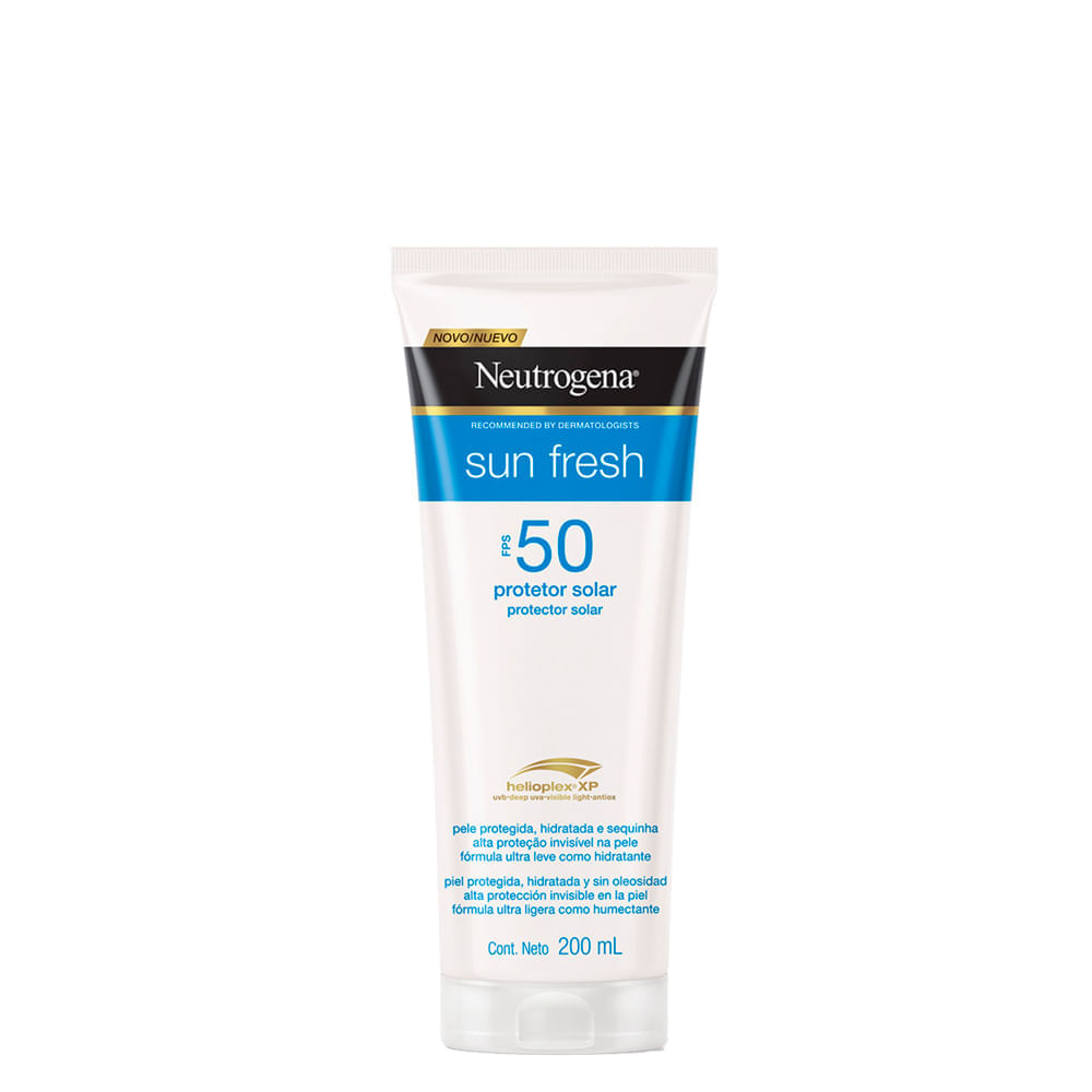 Protetor Solar Corporal Neutrogena Sun Fresh® FPS 50 200ml