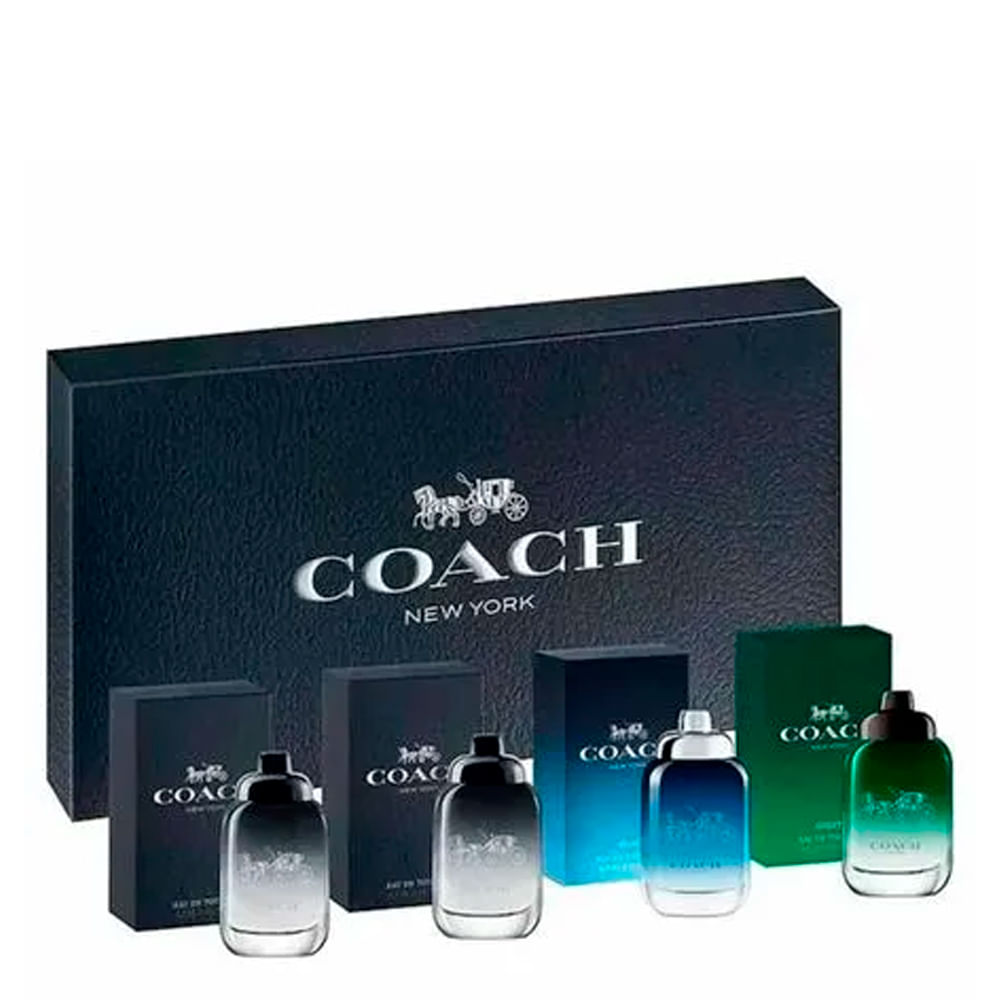 Kit Mini Coffret Coach New York Masculino - Eau de Toilette 4,5ml cada