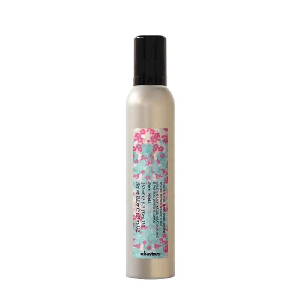 Mousse Fixador de Cachos Davines More Inside Médio 250ml