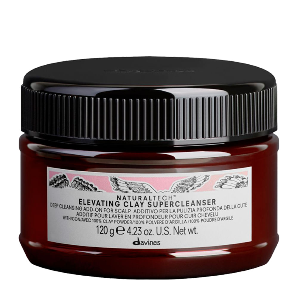 Máscara de Limpeza em Pó Davines Naturaltech Elevating Clay 120g