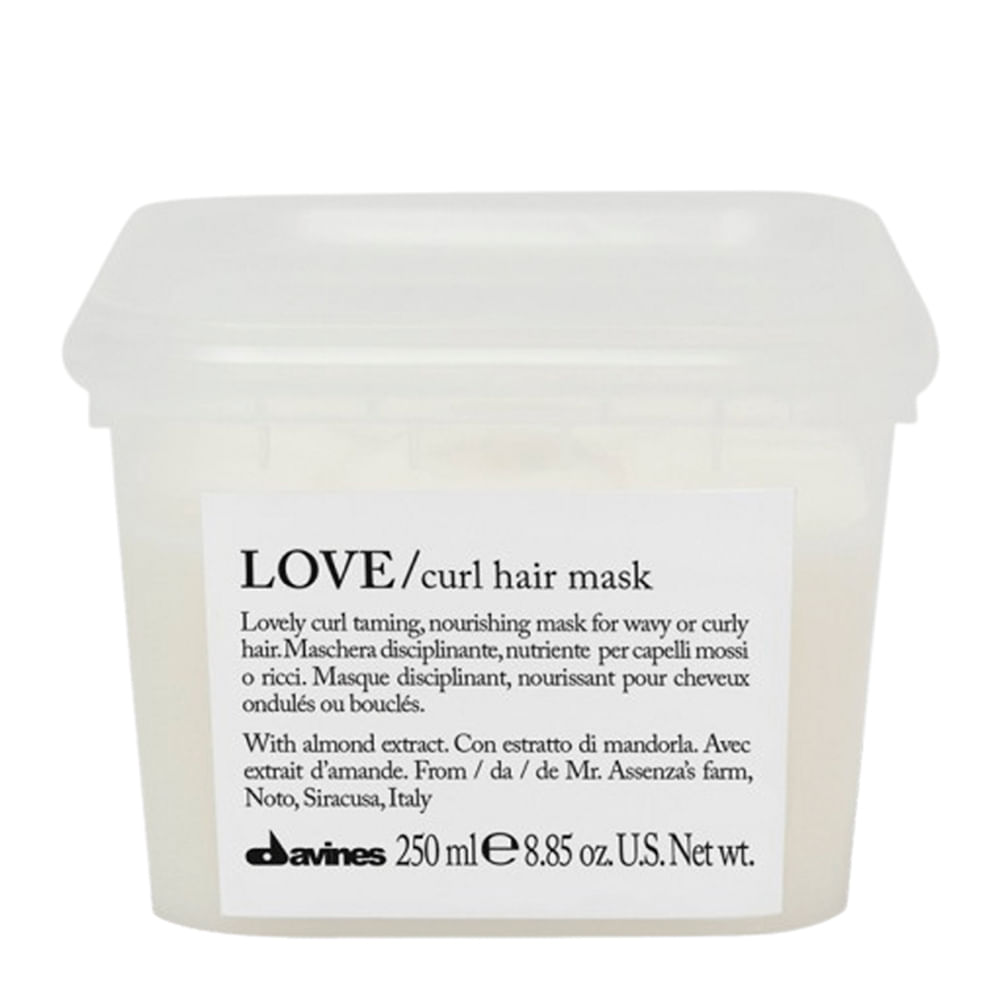 Máscara de Nutrição Davines Essential Haircare Love Curl Hair 250ml