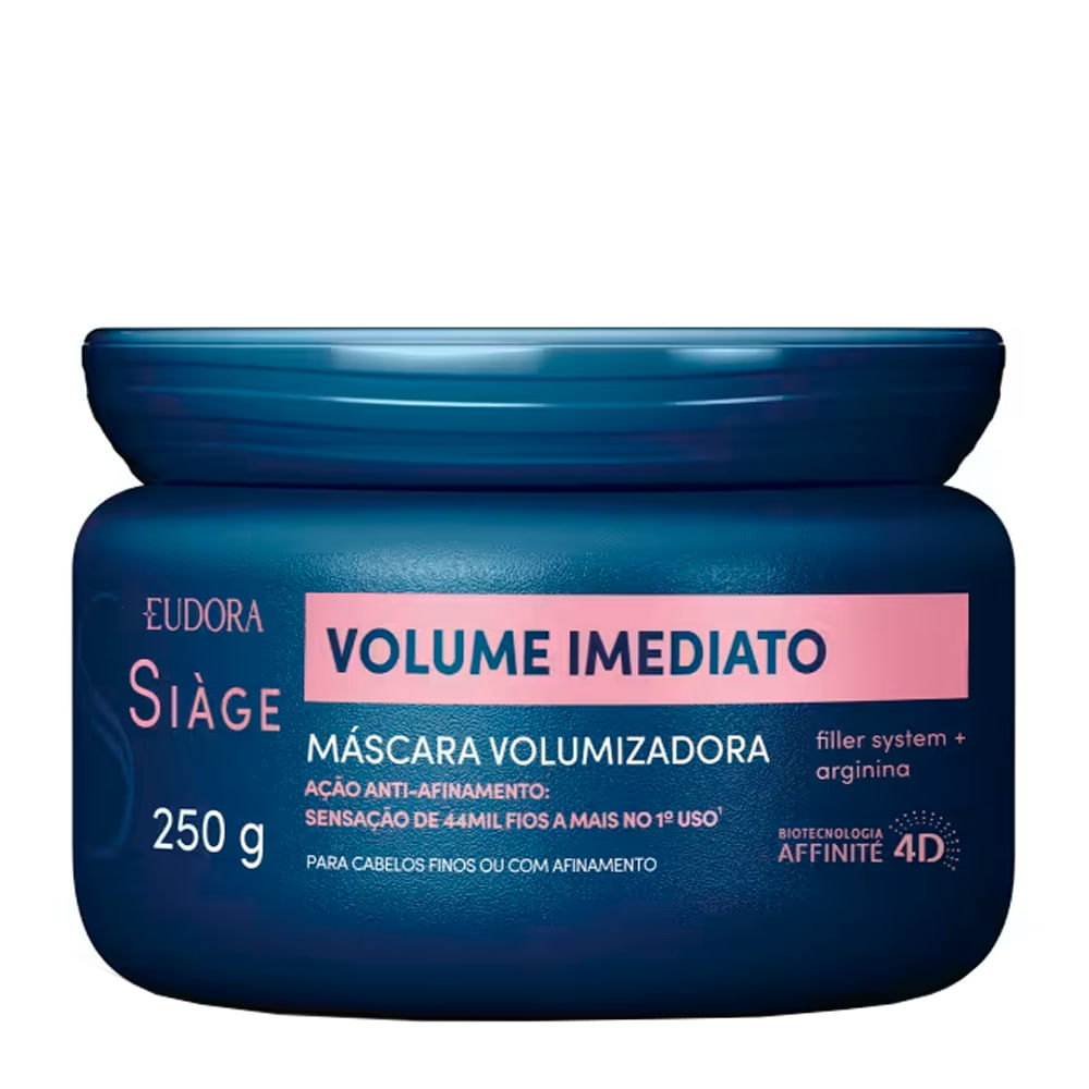 Máscara Eudora Siàge Volume Imediato 250g