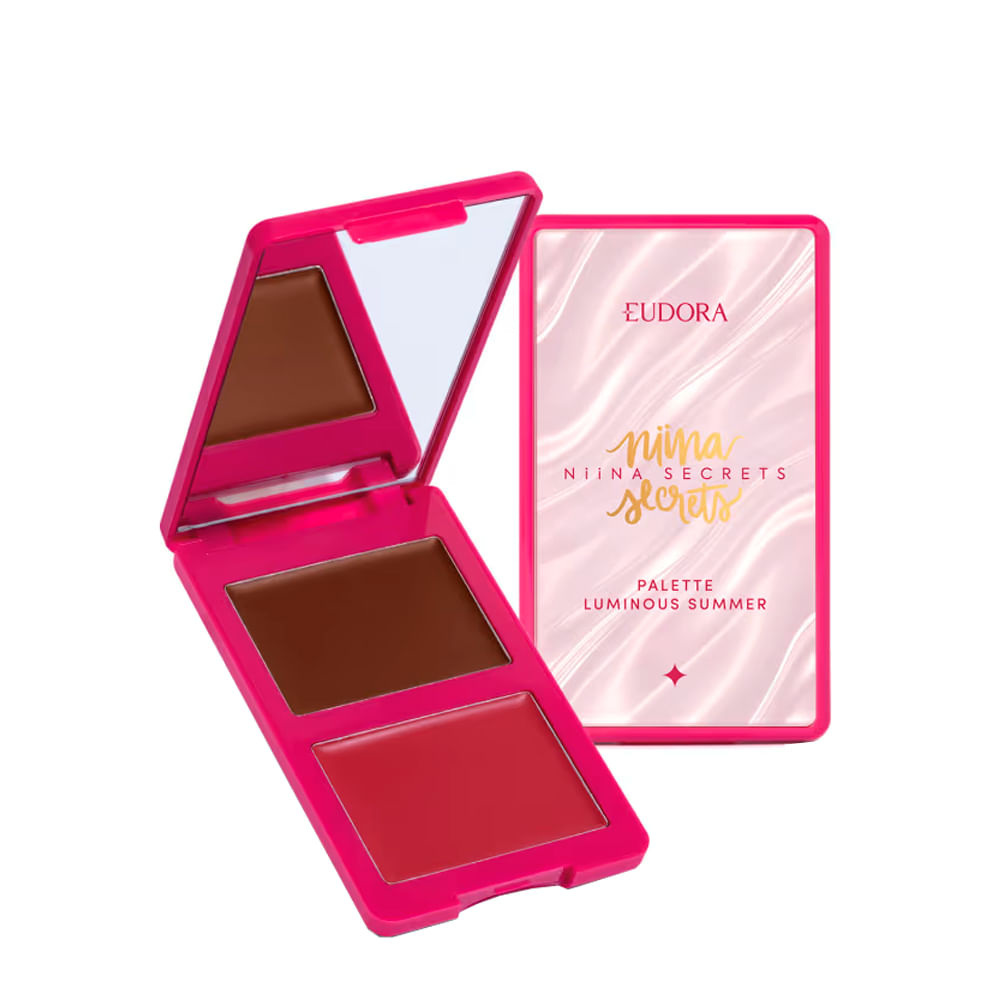 Paleta Multifuncional Eudora Niina Secrets Luminous Summer Cor 2 7g