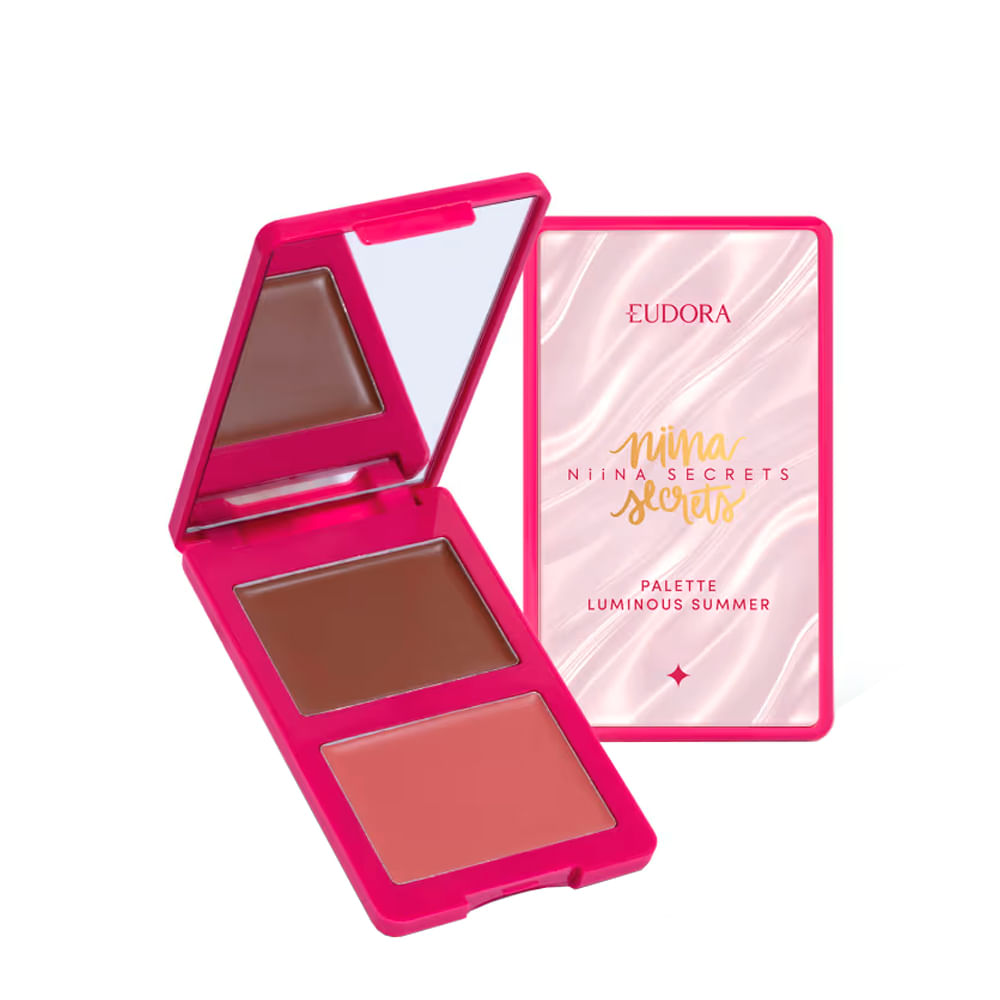 Paleta Multifuncional Eudora Niina Secrets Luminous Summer Cor 1 7g