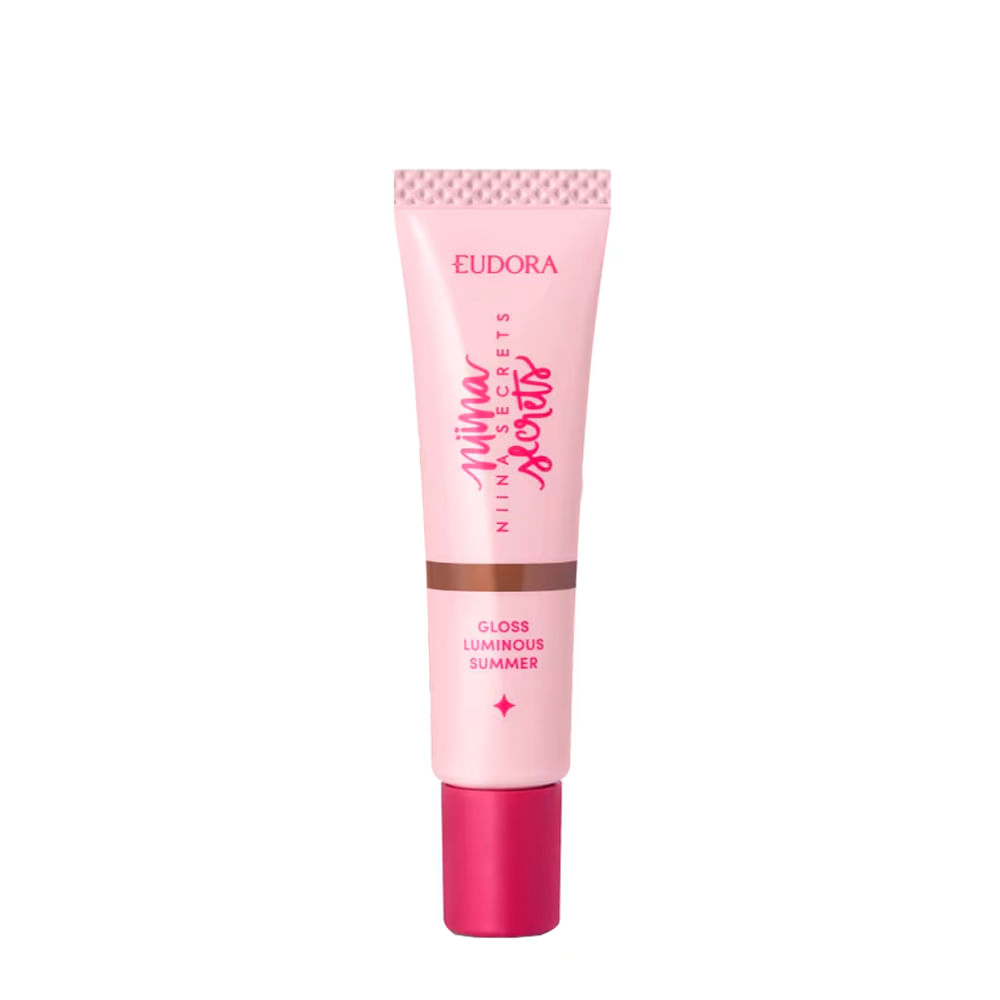 Gloss Eudora Niina Secrets Luminous Summer Marrom 12g