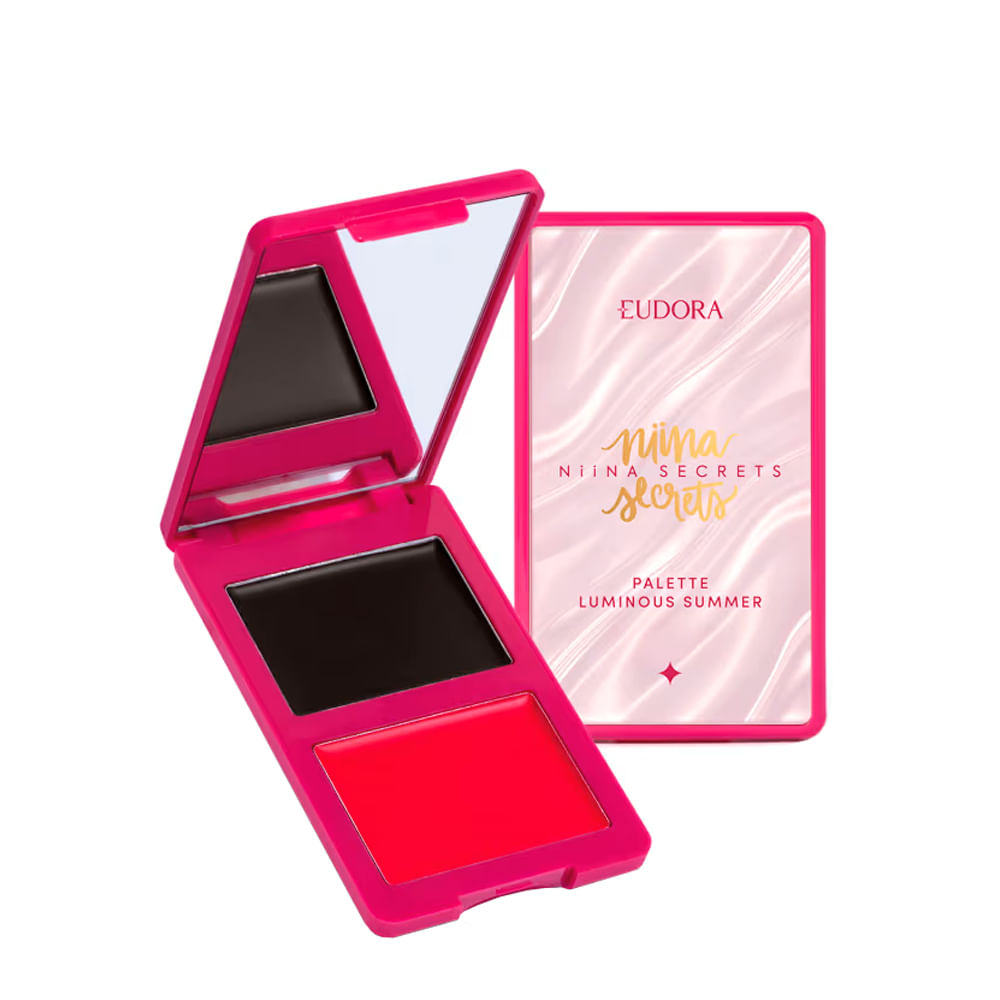 Paleta Multifuncional Eudora Niina Secrets Luminous Summer Cor 3 7g