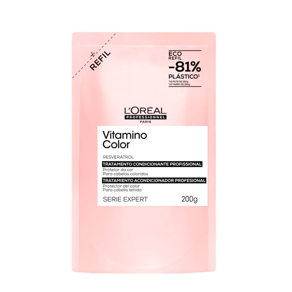 Máscara L'Oréal Professionnel Serie Expert Vitamino Color 200g (Refil)
