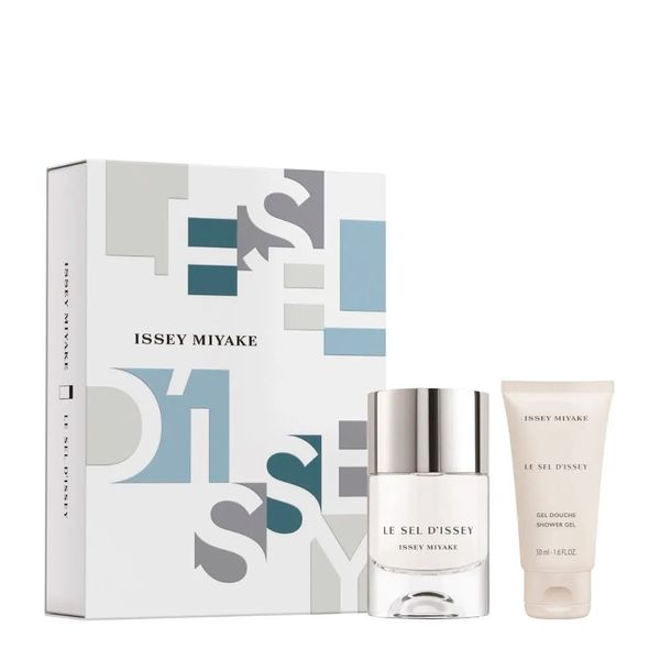 Kit Perfume Issey Miyake Le Sel Masculino - Eau de Toilette 50ml + Gel de Banho 50ml Kit