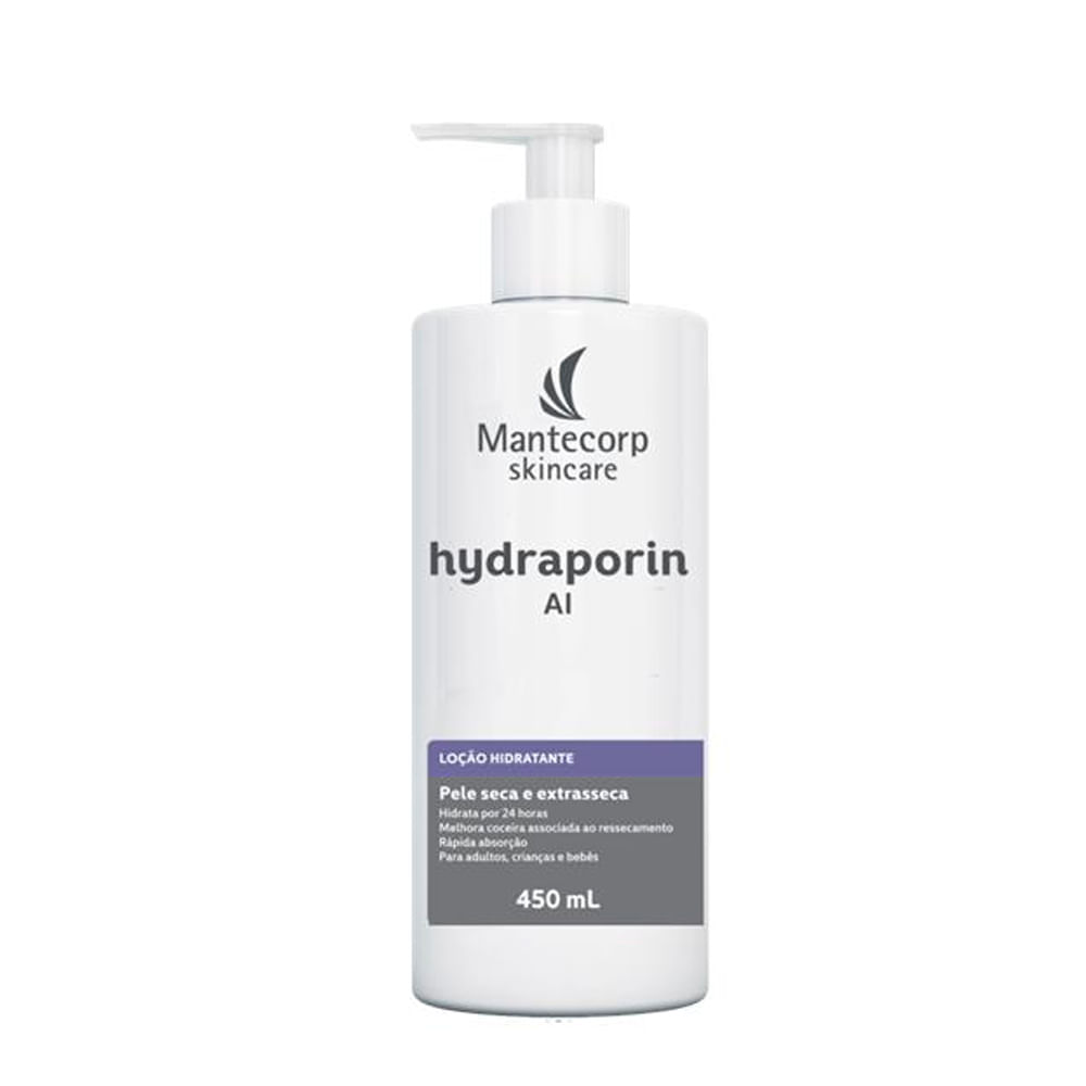 Loção Corporal Hidratante Mantecorp Hydraporin Ai 450ml