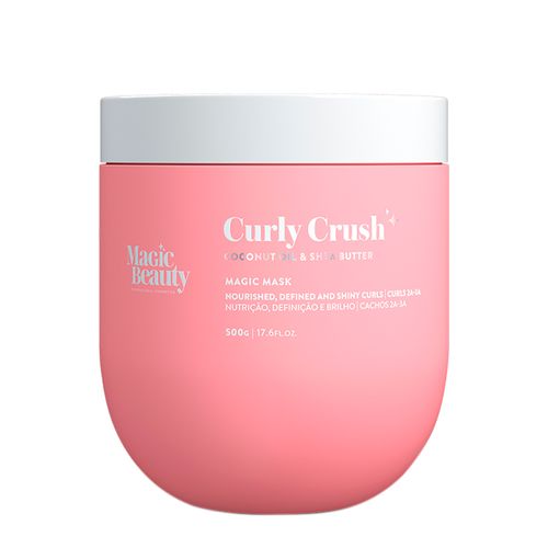 Máscara de Nutrição 2A a 3A Magic Beauty Curly Crush 500g
